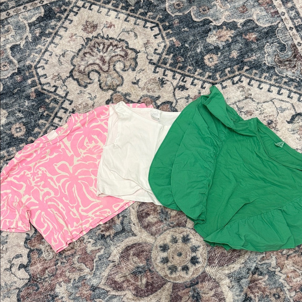 Zara set of three tops